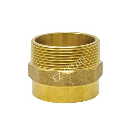 Ez-Fluid 2 C x MIP ADAPTER BRASS DWV COPPER EZDM92